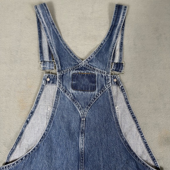 Levi's Red Tab Mens Denim Overalls Size L Medium Wash Straight Leg 79107-0027 - Picture 6 of 13